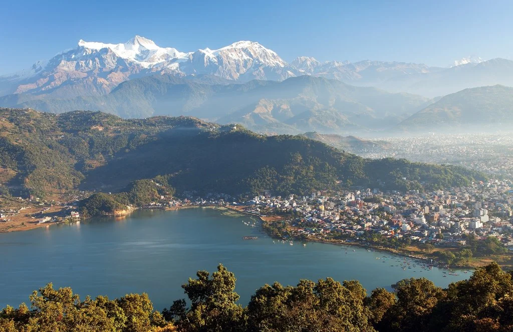 Beautiful scene of Pokhara